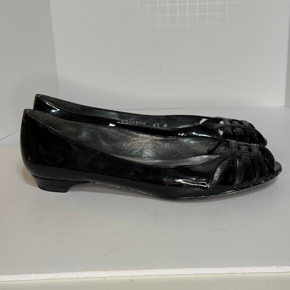 Stuart weitzman black patent leather flats - Picture 5 of 8